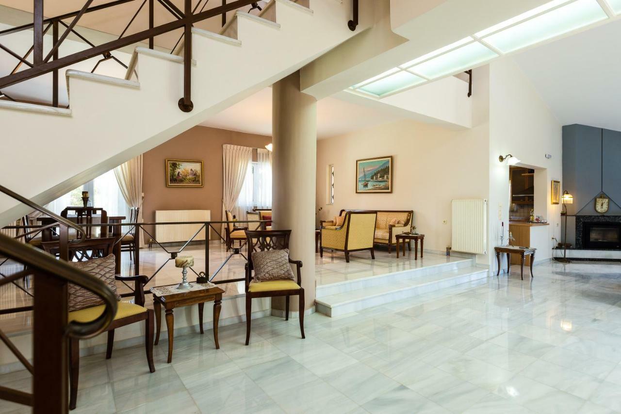 Carpe Diem-Luxury Villa With Private Pool Agia Paraskevi  Екстер'єр фото