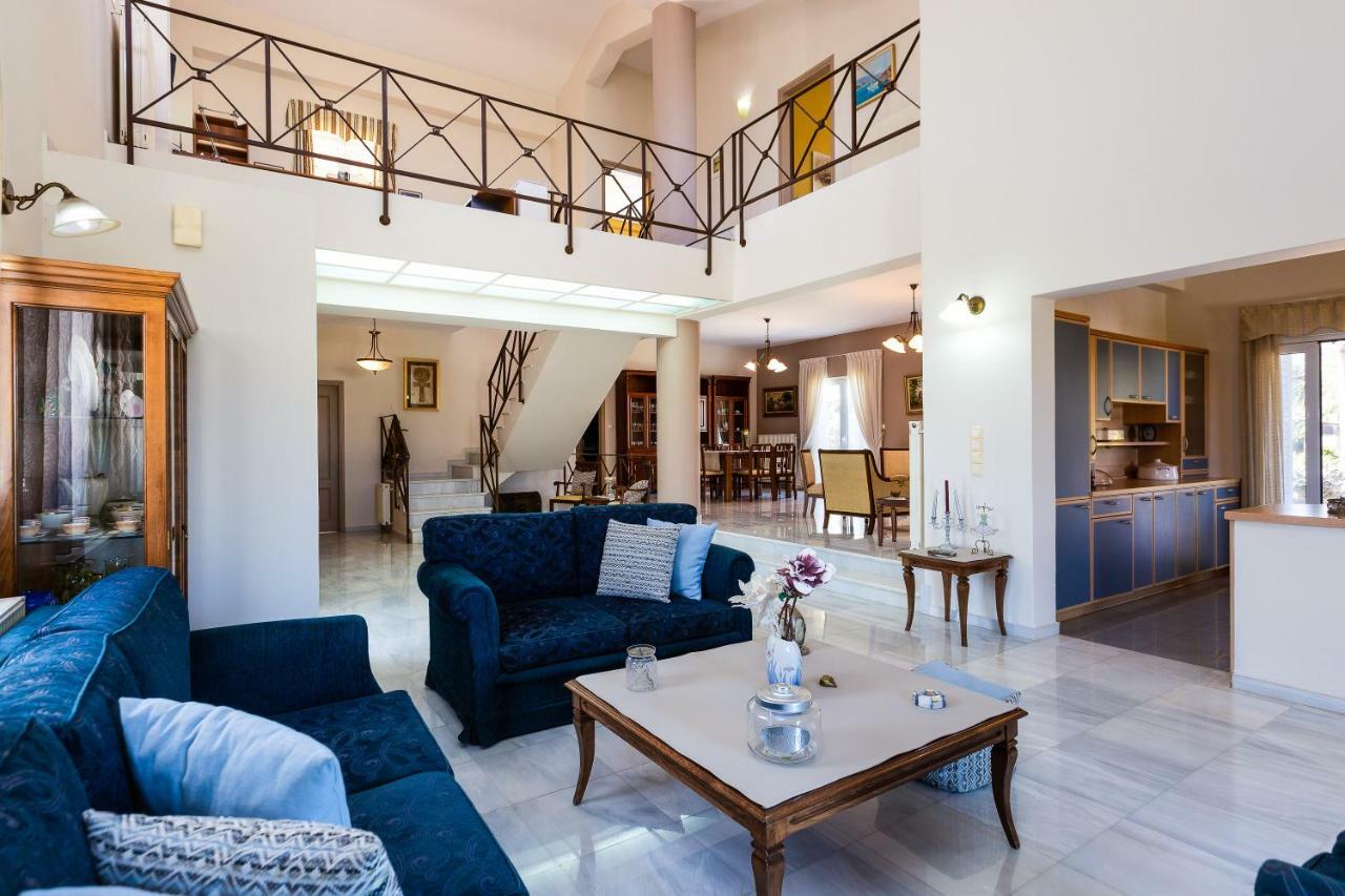 Carpe Diem-Luxury Villa With Private Pool Agia Paraskevi  Екстер'єр фото