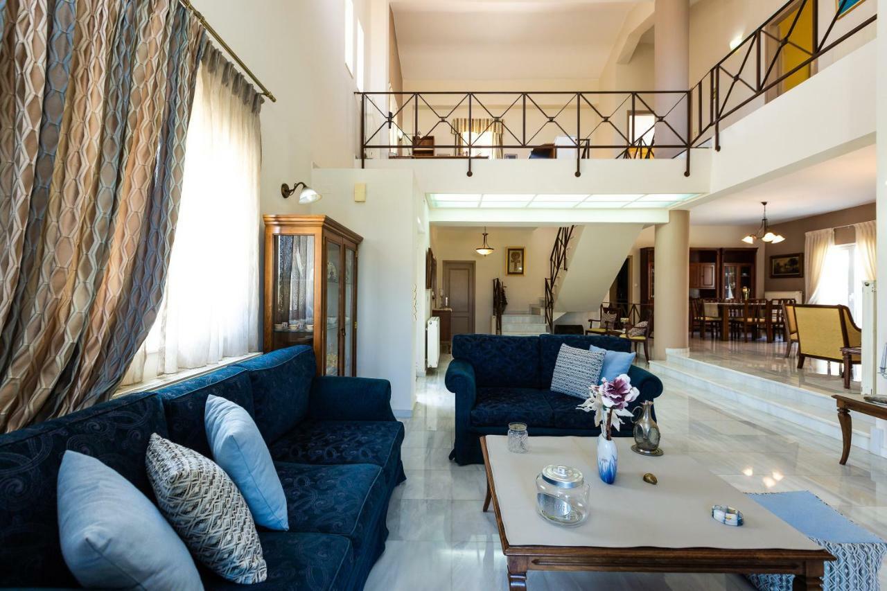 Carpe Diem-Luxury Villa With Private Pool Agia Paraskevi  Екстер'єр фото