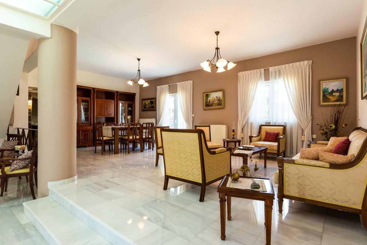 Carpe Diem-Luxury Villa With Private Pool Agia Paraskevi  Екстер'єр фото