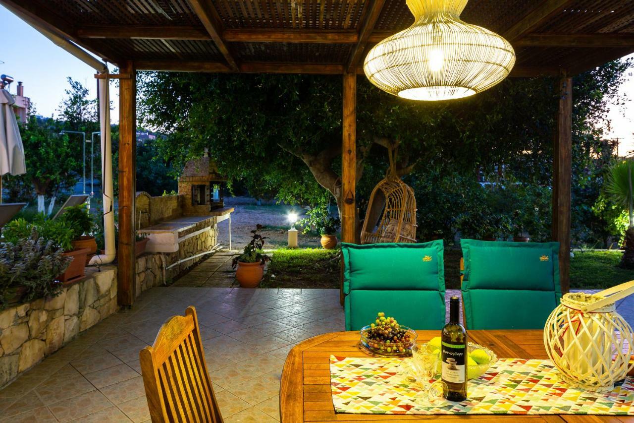 Carpe Diem-Luxury Villa With Private Pool Agia Paraskevi  Екстер'єр фото