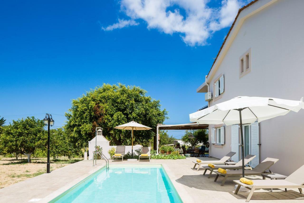 Carpe Diem-Luxury Villa With Private Pool Agia Paraskevi  Екстер'єр фото