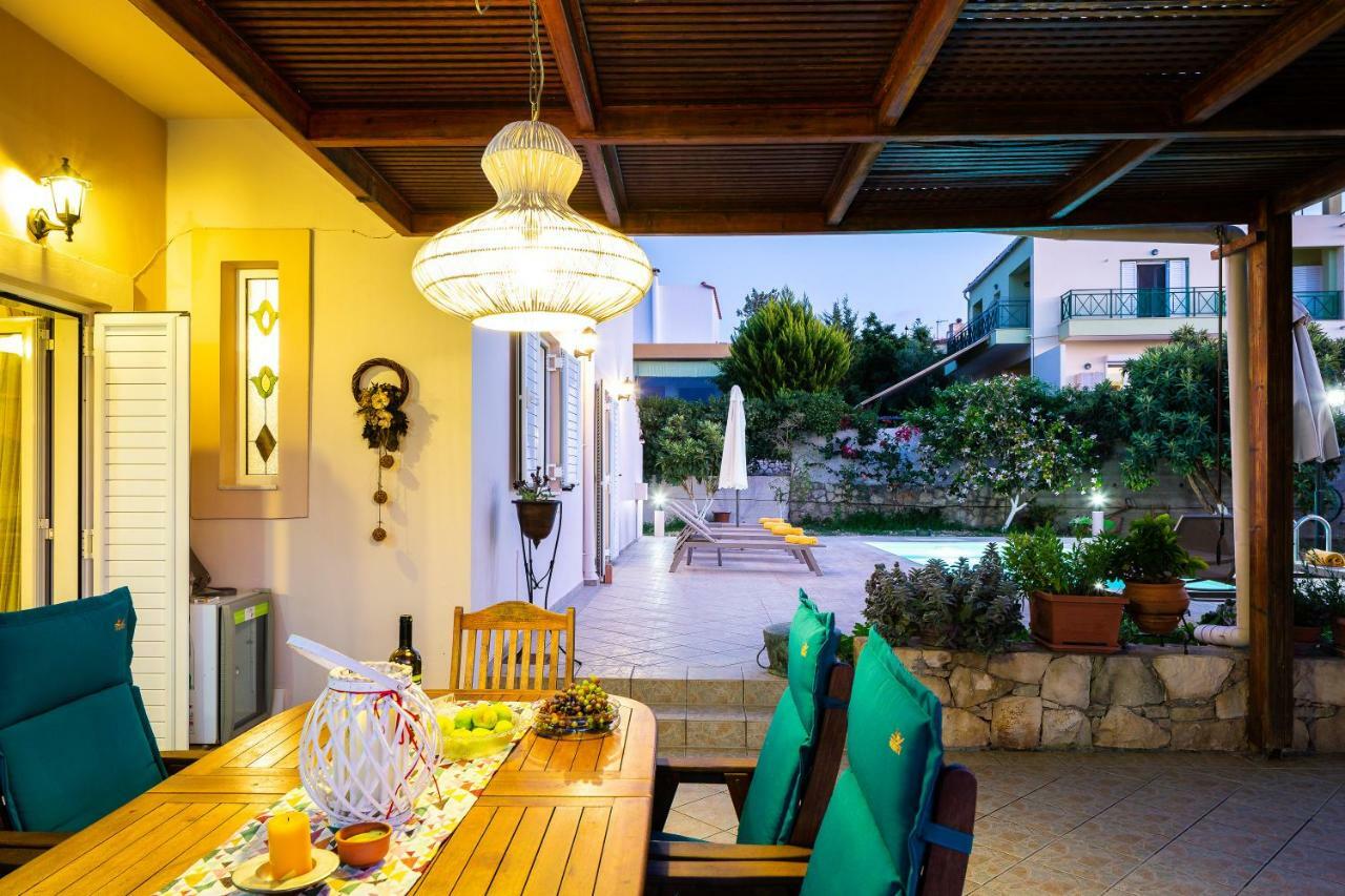 Carpe Diem-Luxury Villa With Private Pool Agia Paraskevi  Екстер'єр фото